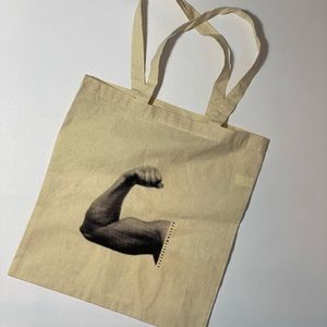 Tote Bag Graphic - Bicep (15”X15” flat)